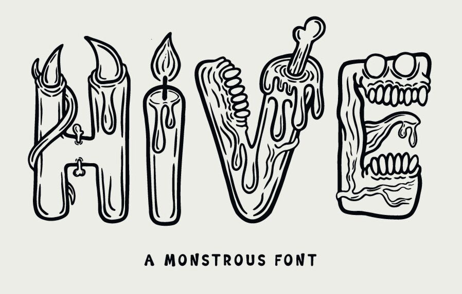 Hive Free Font